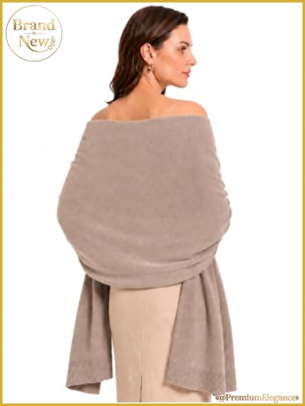 Pashmina Shawl Wrap Woven Blend Women's Evening Formal